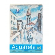 BLOCK PARA ACUARELA GOYA  A4 300GR 10HS